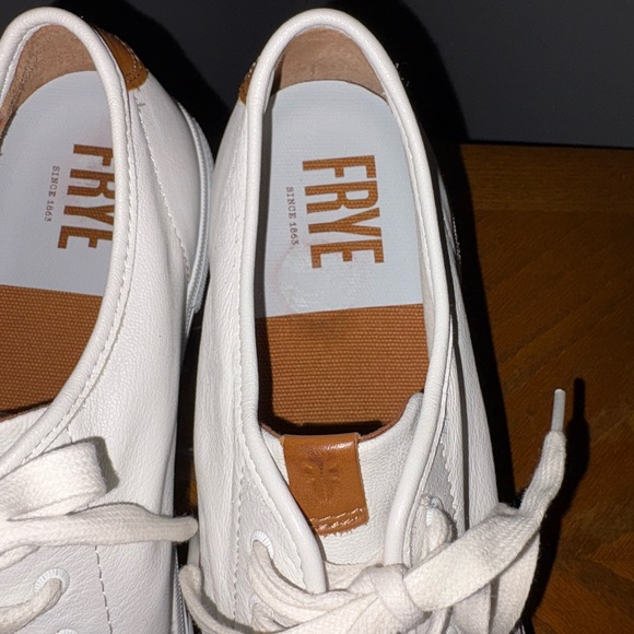 Frye Gia Leather Lace-Up Sneakers - Picture 2 of 5